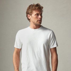 American Giant Premium Slub Crew Tee (White)